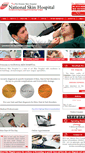 Mobile Screenshot of nationalskinhospital.com